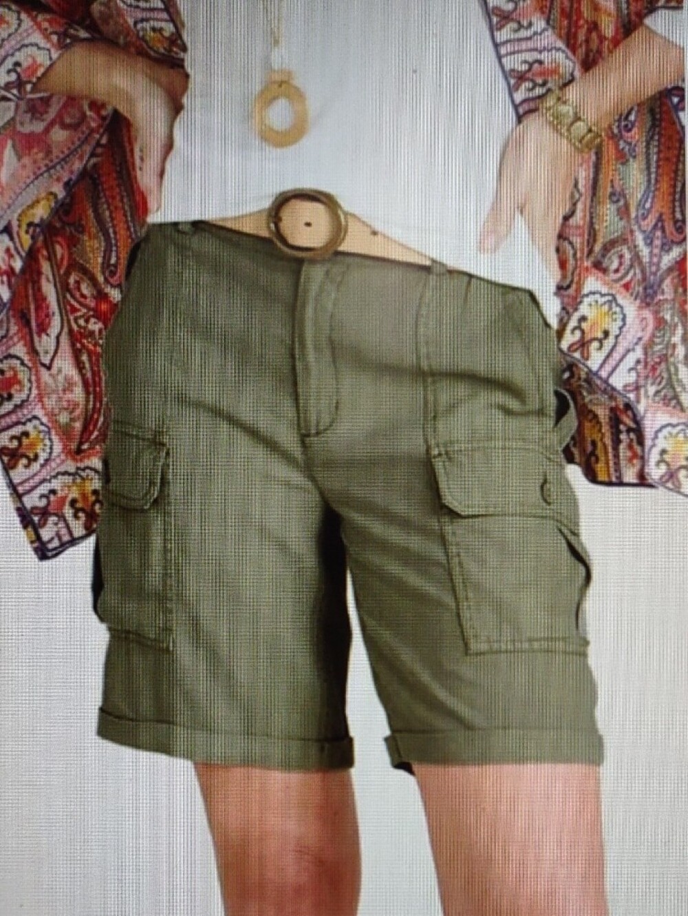 Soft Surroundings Bayside Cargo Shorts